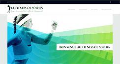 Desktop Screenshot of lefitnessdesophia.com